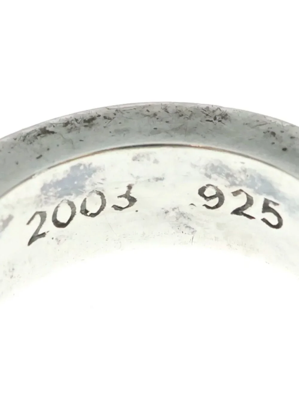 Chrome Hearts Spacer Forever Ring Silver